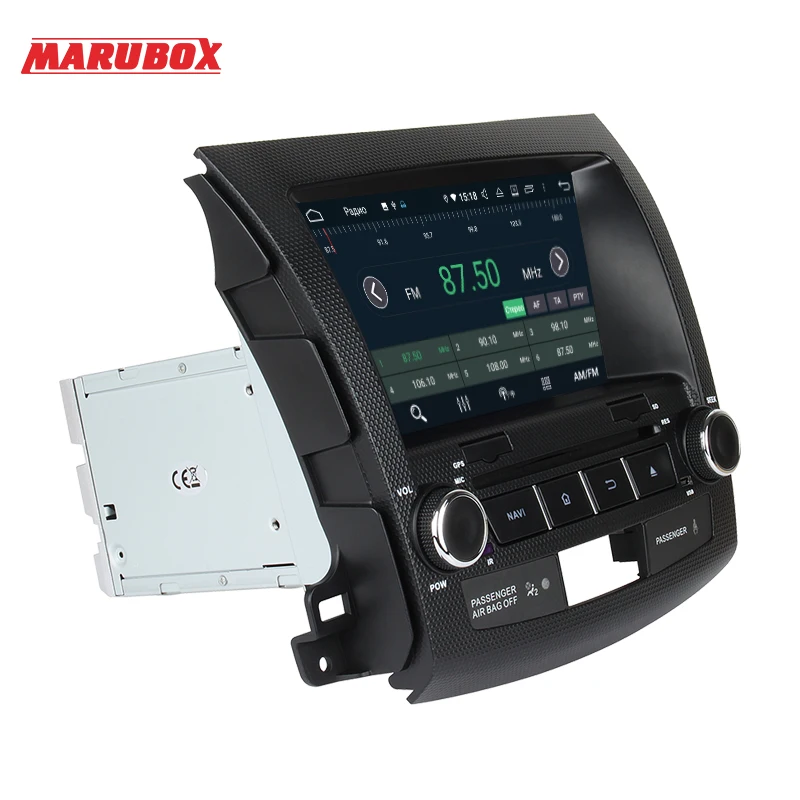 Авто DVD плейър MARUBOX за Mitsubishi Outlander 2006-2012 Android 10 GPS Автомобилното Радио Аудио Авто 8 Ядра 64G, IPS, DSP KD80632