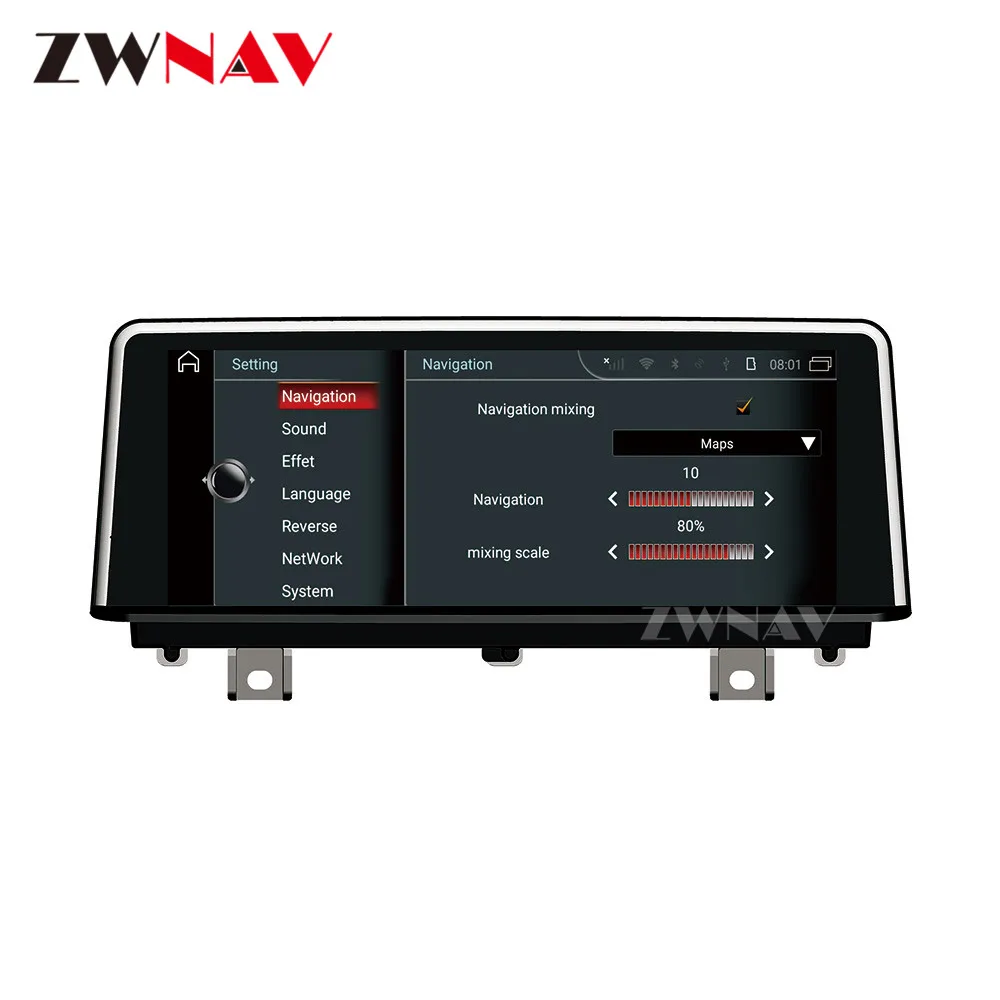 DVD плейър GPS Навигация Авто плейър сензорен екран Carplay Мултимедия Android 10 8 4 Core + 64G DSP за BMW5