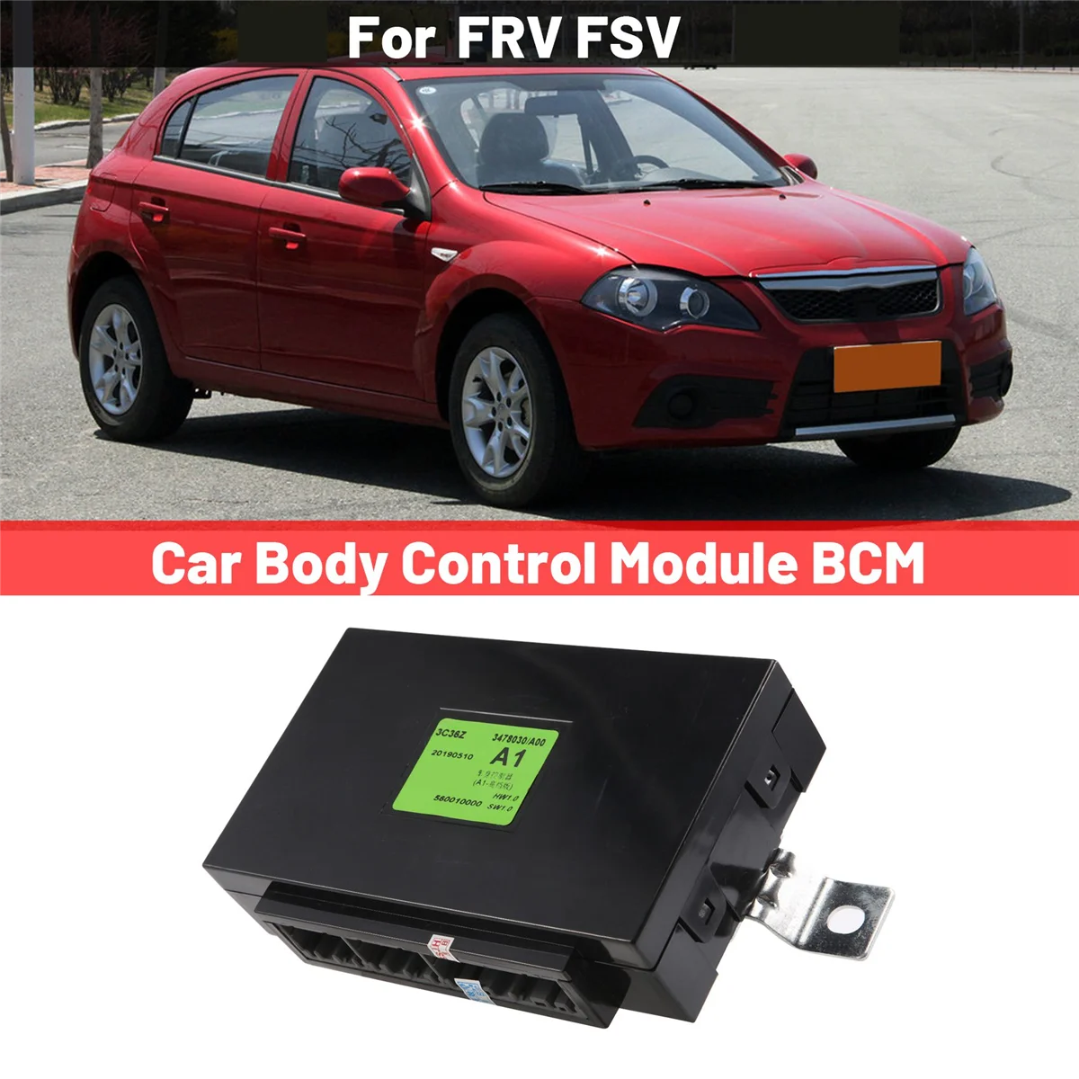Модул за управление на автомобил автомобил BCM за Brilliance FRV FSV 3478053 34780305