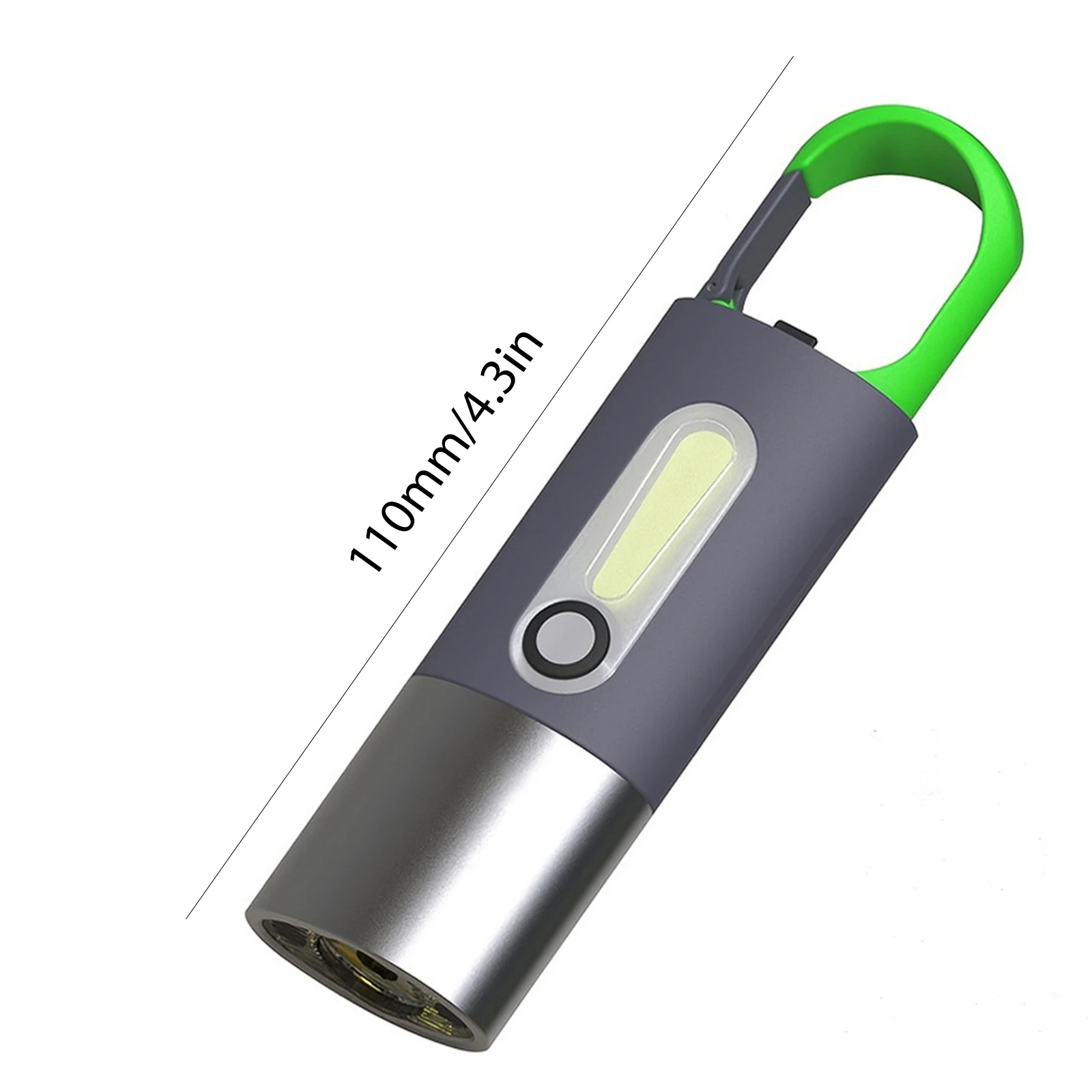 Портативни мини-фенери от силната Светлина, USB, Акумулаторна батерия, ключодържател, работен фенер за нощуване на открито, led фенерче, водоустойчив фенер, лампа5