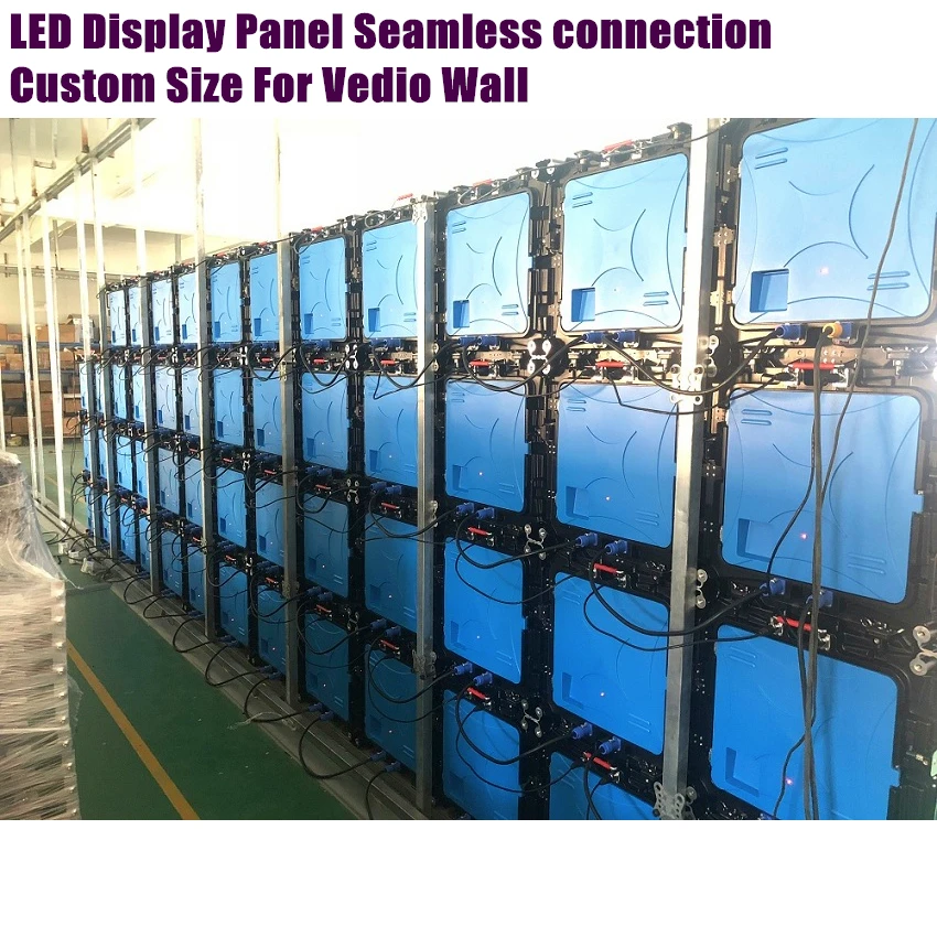 Пълноцветен Водоустойчив led Матричен Екран P6 на открито 576*576 мм, Алуминиев шкаф за леене под налягане, SMD3535 RGB, led панел на дисплея4