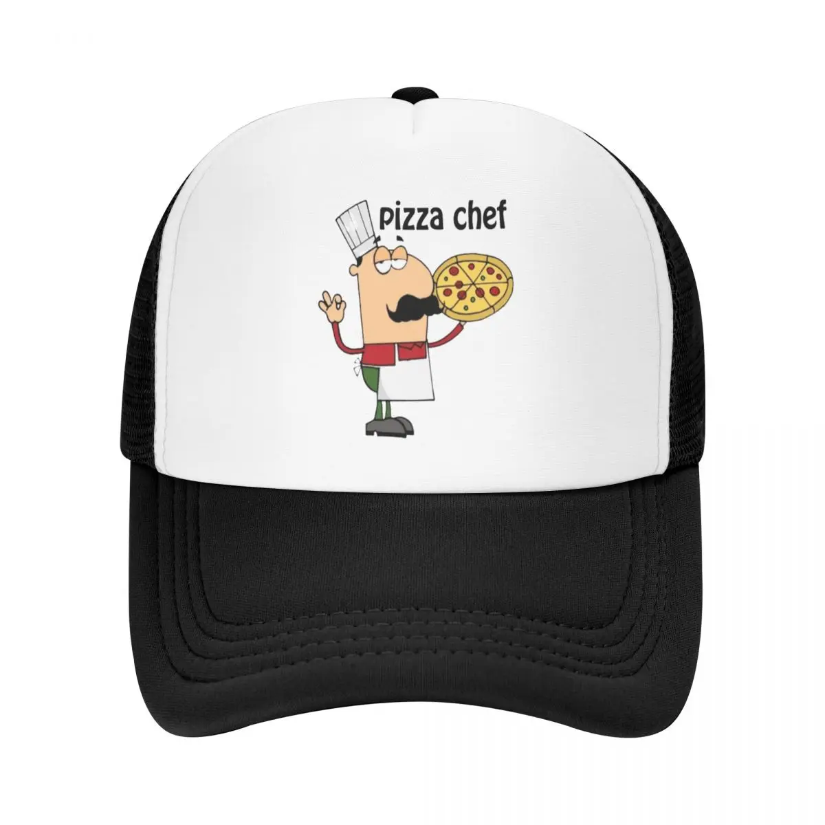 Бейзболна шапка на главен готвач пица, плажна шапка на поръчка, в луксозна марка мъжка шапка, луксозна марка дамски0