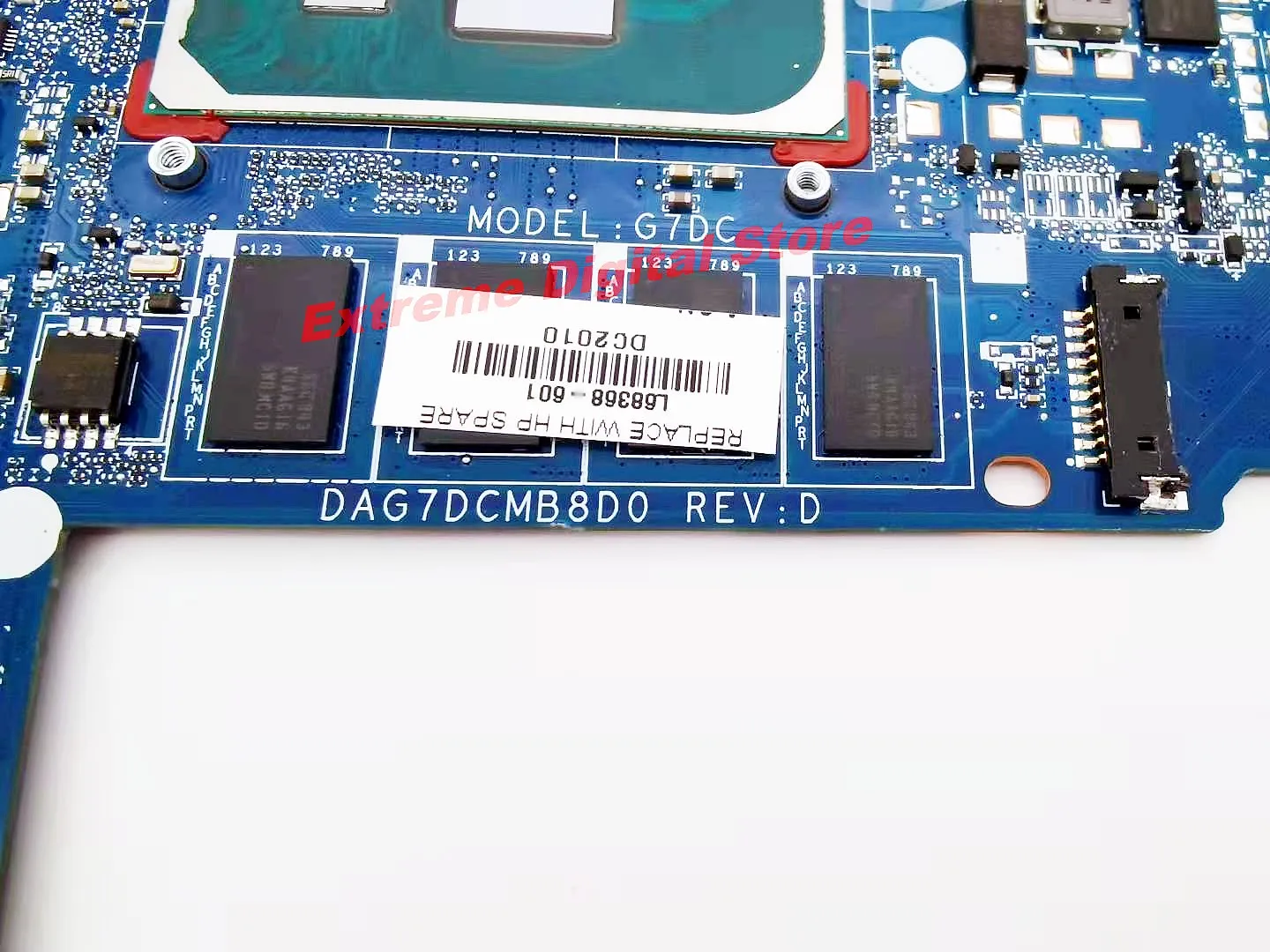 Нова дънна платка dag7dcmb8d0 подходящ за лаптоп HP 13-un 13-an Процесор: i7-1065G7 8G 100% тест преди изпращането на ред3