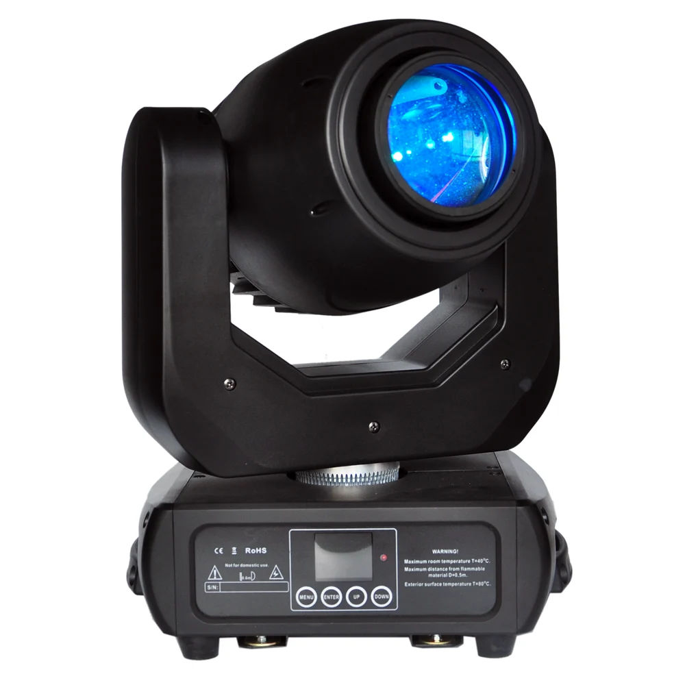 Ниската цена 8 Опаковки LED 150W Spot Gobo WASH Moving Head Light Сценичното DJ Осветление LED Screen Display Phase X/Y Мотор Бърз Безшумен5