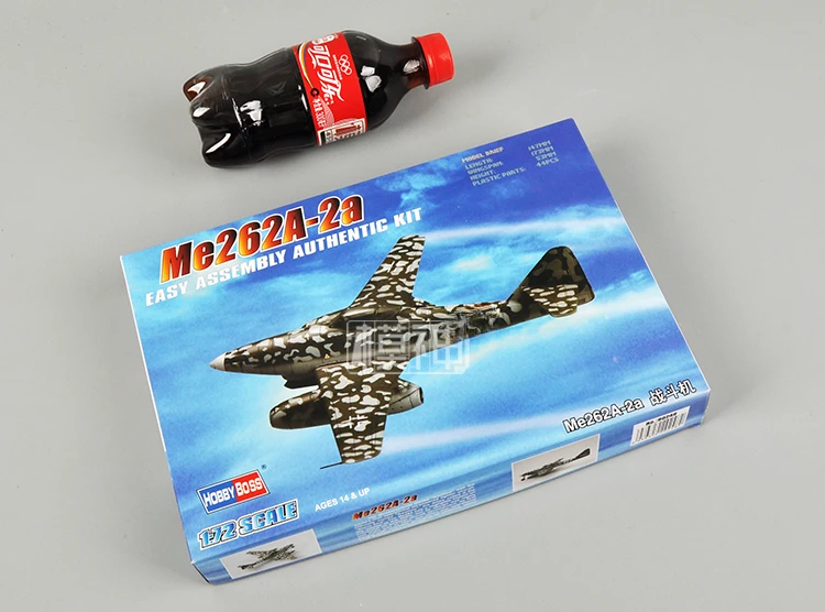Hobbyboss 1/72 Германия Me 262A-2a боец Военен самолет Пластмасов отбор модел играчки 802481
