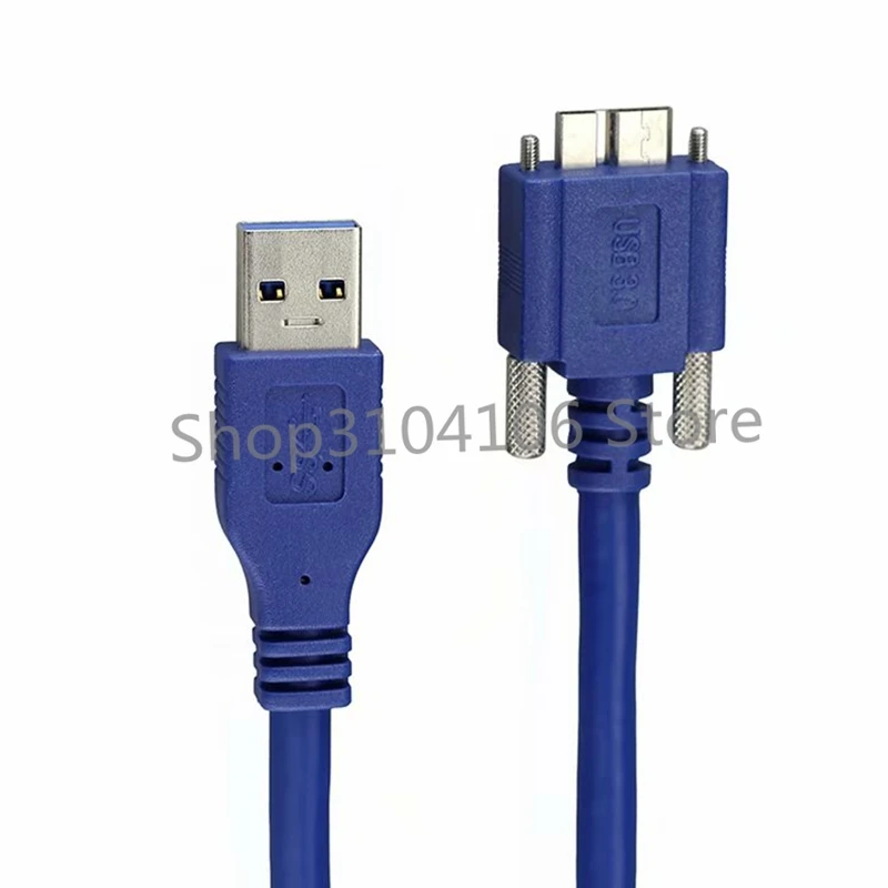 Кабели за прехвърляне на данни от Micro USB3.0 до USB3.0 с фиксирани винтови отвори USB за промишлени камери с интерфейс usb3.05
