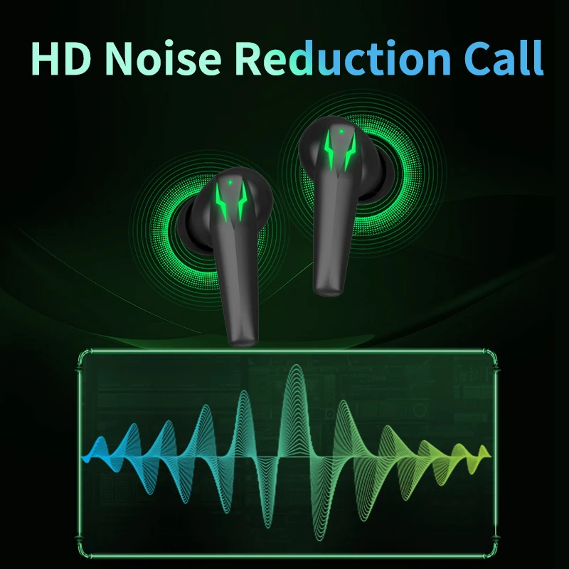 Безжични слушалки Bluetooth слушалки Двухрежимные слот слушалки С микрофон Слушалки с шумопотискане HD Хладно лек дизайн3