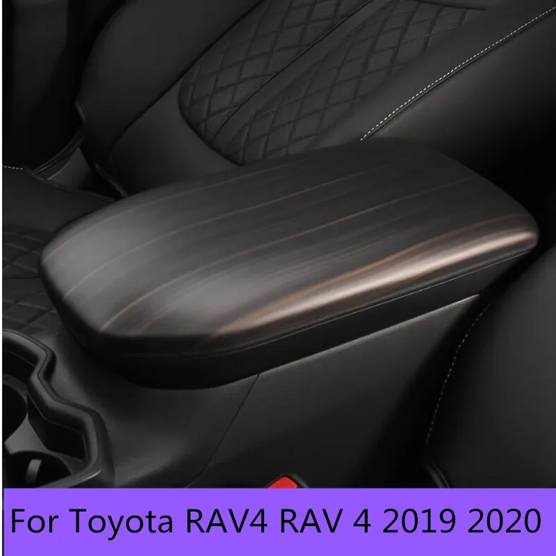 Авто подлакътник на Кутията на конзолата възглавница Поддържаща скоростна подлакътник горния матиран Подложка авто стил За Toyota RAV4 РАВ 4 2019 20200