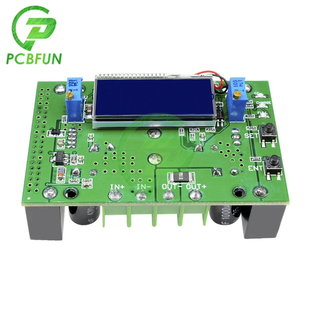 Регулируема по постоянен работен ток LCD дисплей с понижаващ Модул захранване от 7 В-36 В и до 2-32 Модул За Регулиране на напрежението Duck Converter + Калъф5