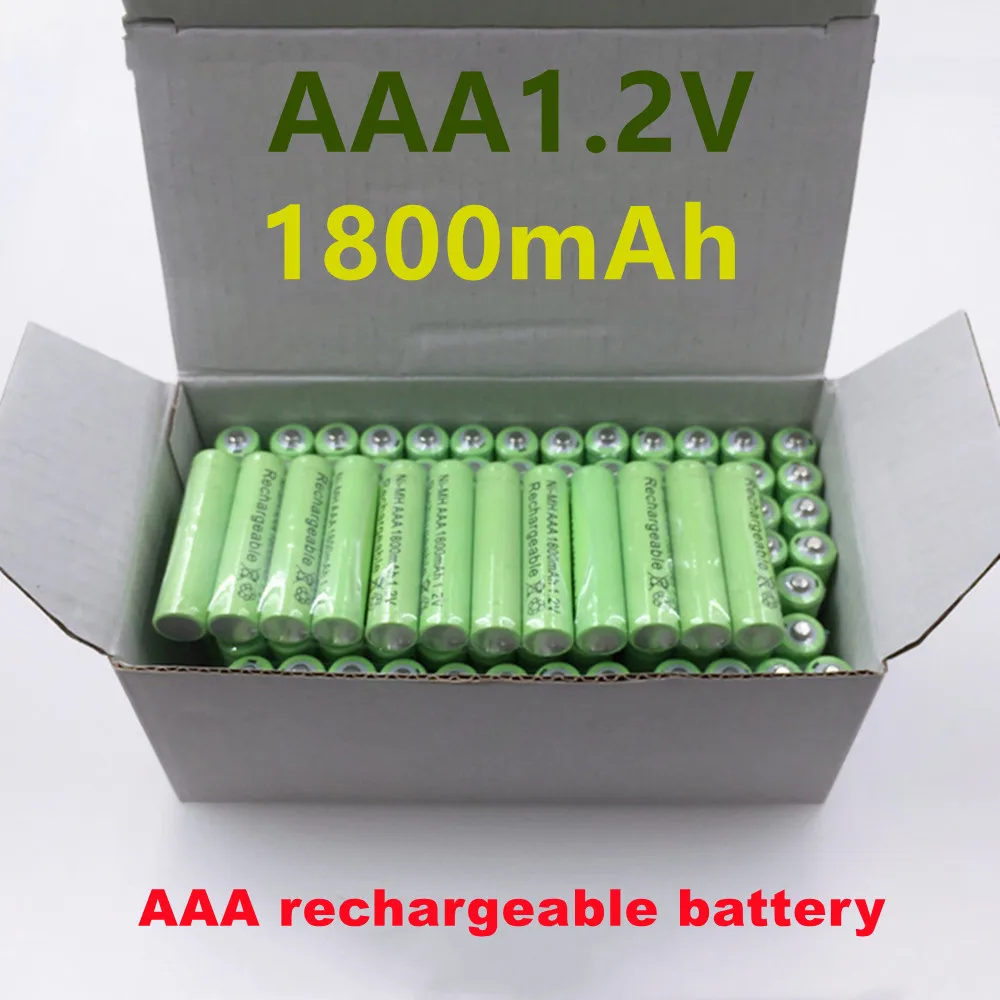 100% чисто нов Оригинален AAA 1800 ма 1,2 На Качествена акумулаторна батерия AAA 1800 mah Ni-MH акумулаторна батерия 1,2 В 3A5
