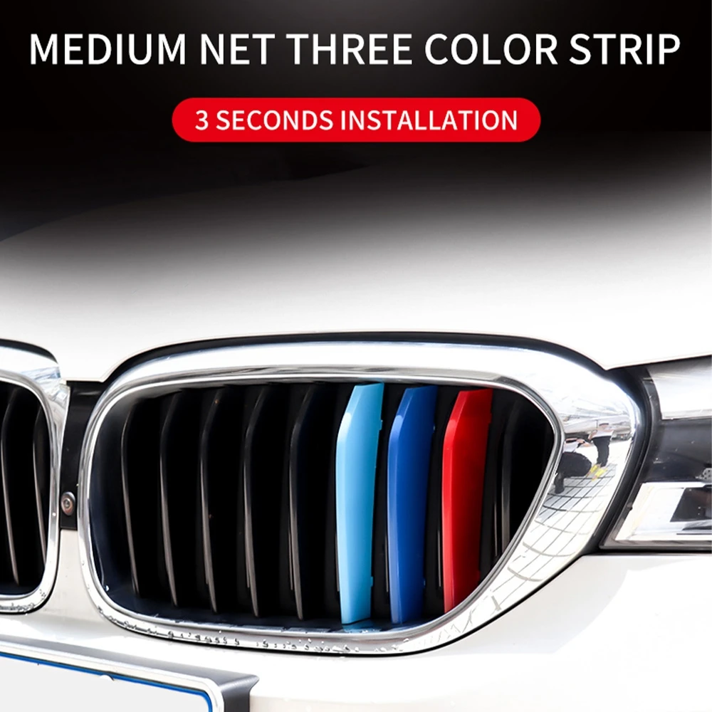 За BMW Серия 1 F40 2020-2023 Автомобил 3D M Стил Покритие на Предната Решетка, Радиатор, Панел Броня Ленти Стикер на Кутията Външен Декор5
