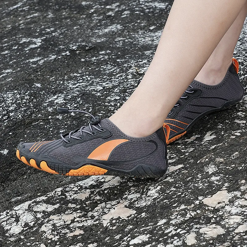 Лятна черна градинска мъжки плажни обувки, лека нескользящая мъжки обувки за босоножек, дишащи дамски спортни обувки голям размер 36-465