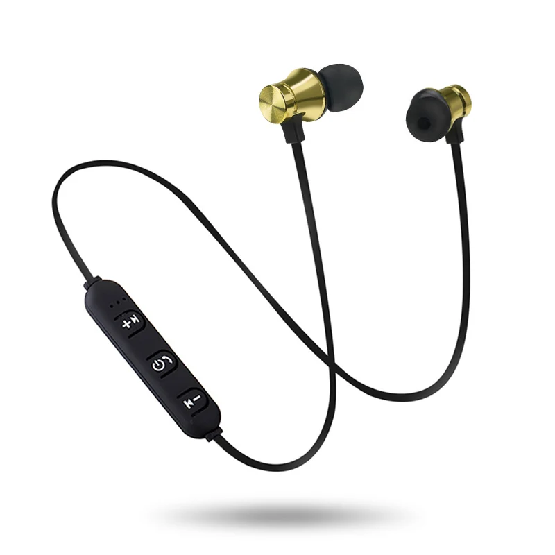 Безжични слушалки S8, съвместими със синьо, с микрофон, магнитна адсорбция, спортни слушалки, бас стерео слушалки-втулки за всички телефони5