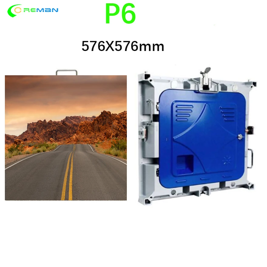 P6 led екран SMD модул led панел пълноцветен вътрешна P6 Вътрешна пълноцветен 3в1 192x96 мм пиксел led екранната лента2