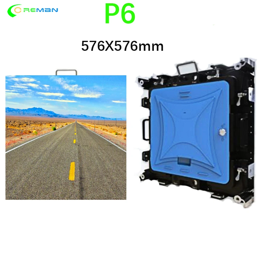 P6 led екран SMD модул led панел пълноцветен вътрешна P6 Вътрешна пълноцветен 3в1 192x96 мм пиксел led екранната лента3