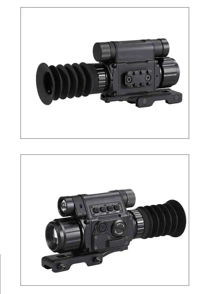 6.5 x-12x Оптичен мерник за Нощно Виждане Цифров Дневен и Нощен IR 850 нм Монокуляр за Нощно Виждане Ловна Камера С Монтиране NV rifle2