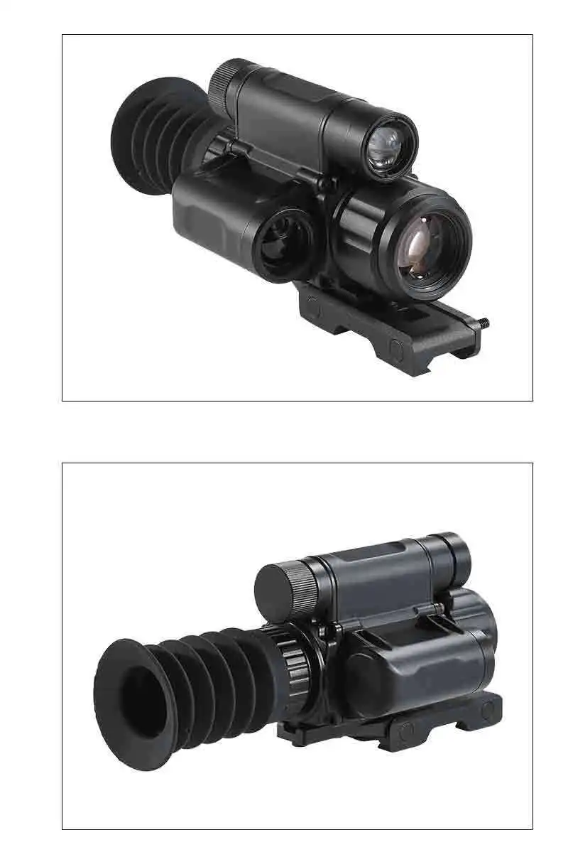 6.5 x-12x Оптичен мерник за Нощно Виждане Цифров Дневен и Нощен IR 850 нм Монокуляр за Нощно Виждане Ловна Камера С Монтиране NV rifle3