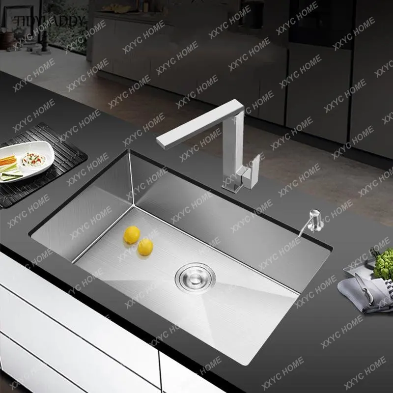 Скрита мивка с една чаша, мивка на балкона малък размер от неръждаема стомана, скрита черна кухненска мивка, мивка и бар2