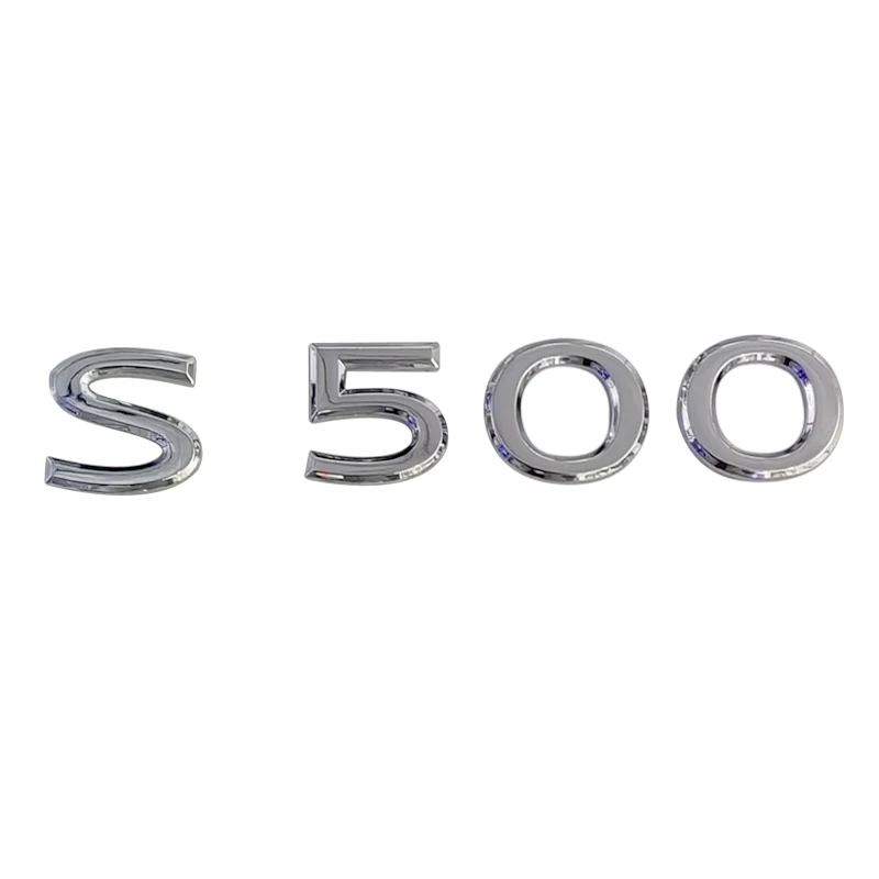 Автомобилни 3D Стикери С Емблемата на S400 S450 S480 S500 S580 S600 S680 Стаи Иконата на Стикер За Багажник За Mercedes Benz, Maybach и Аксесоари За Ремонт3