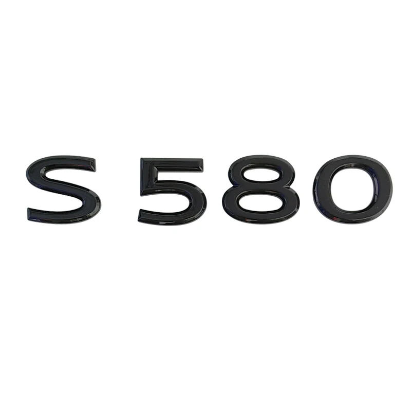 Автомобилни 3D Стикери С Емблемата на S400 S450 S480 S500 S580 S600 S680 Стаи Иконата на Стикер За Багажник За Mercedes Benz, Maybach и Аксесоари За Ремонт4