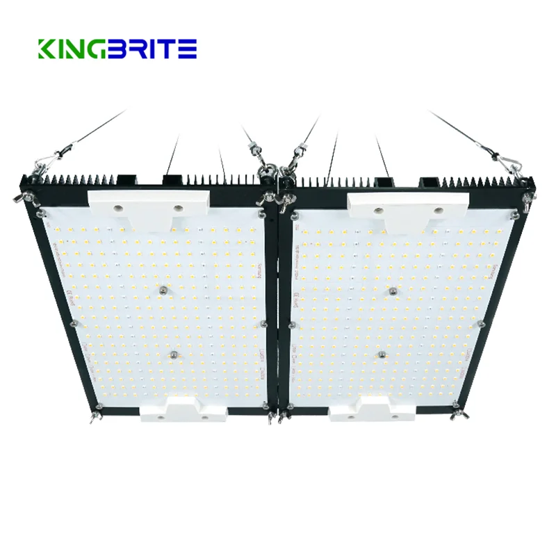 Kingbrite 240 W с двоен радиатор lm301h mix Epistar 660 нм, гидропонные система на отглеждане, вертикално земеделие, led лампа за отглеждане на2