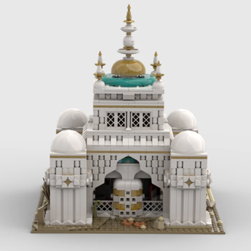 Градивните елементи на Moc, известният класически модел, технически тухла в Арабския храма, монтаж със собствените си ръце, строителни играчки за деца, празнични подаръци1