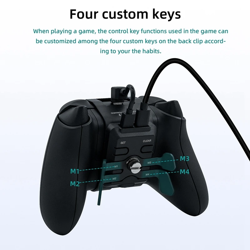 Бутон за връщане Контролер, Адаптер За Закрепване на Лопатките на Клавишите Стартирането На Геймпада Xbox One S/X/Серия S/Series X Controller5