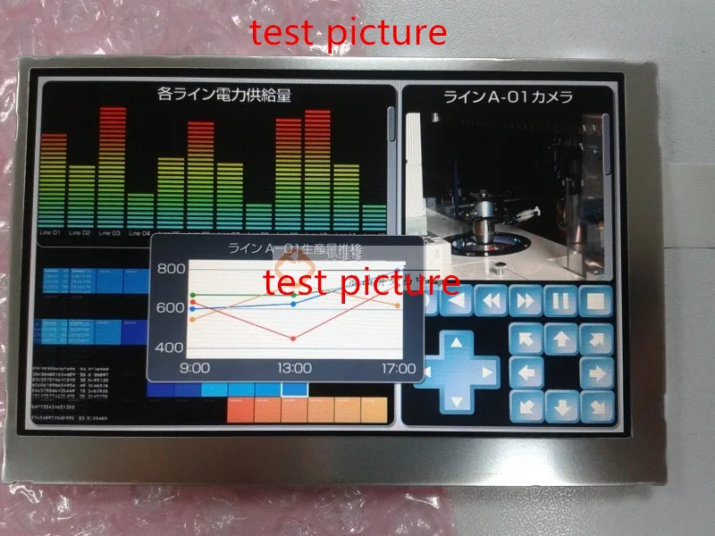 Оригинален AA043MA01 800*480 45 контакти 100% протестированная 4,3-инчов LCD панел на екрана на дисплея за Mitsubishi2