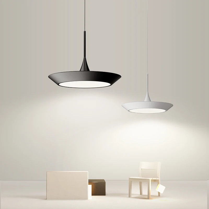 Проста полилей, led лампа за хранене, модерни и креативни кръгли лампи за спалня, бар, дневен тракт, кабинет3