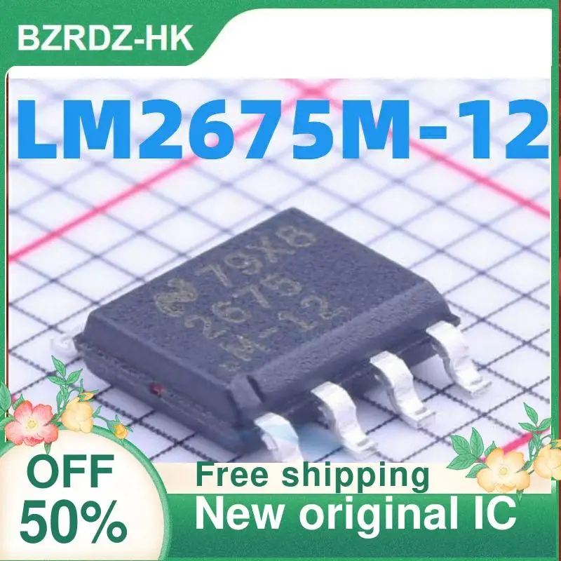 2-10 бр./лот LM2675 LM2675MX-12 LM2675M-12 SOP8 Нова оригинална чип0