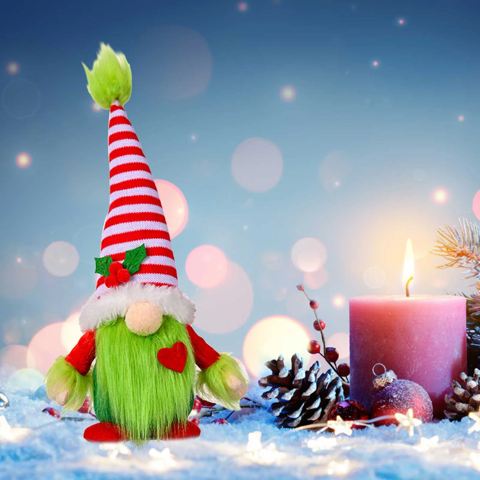 Нова Година 2023, Сладки Коледни Кукли на Дядо Коледа, Снежен човек, Лосове, Ноел, за Украса на Коледната Елха, За Дома, Подарък за Коледа За Деца 2023 #t2g3