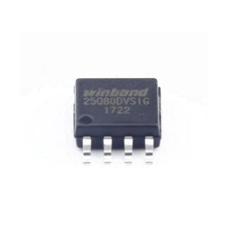 1 Брой W25Q80DVSSIG СОП-8 ситопечат 25Q80DVSIG на чип за IC Нова оригинална0