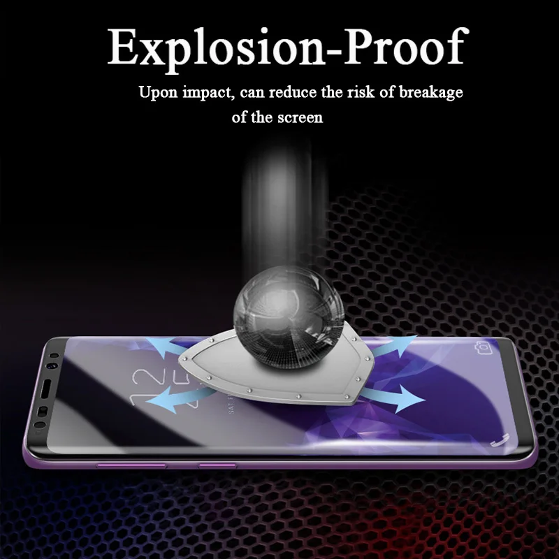 Защитно пълно покритие за Samsung Galaxy S7 S6 S5 S4 S3 mini Note 5 4 3 Гидрогелевая фолио за защита на екрана не стъкло4