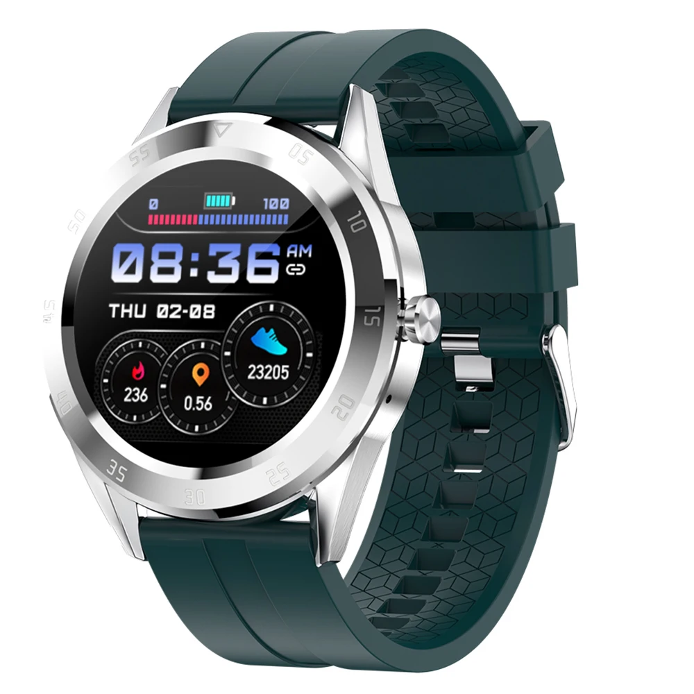 Мултифункционални водоустойчиви смарт часовник с голям екран, мъжки Bluetooth-напомняния за обаждания, спортни запис, монитор здраве, умни часовници0