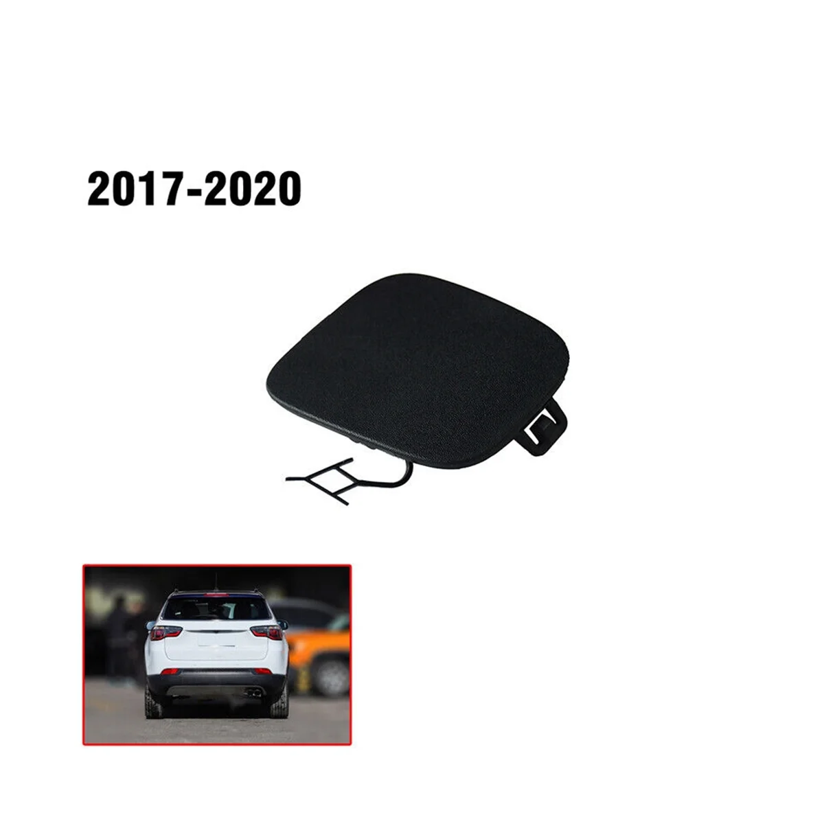За 2017-2021 Jeep Compass 5UP67RXFAB, задна броня, теглене кука, на ухото, на кутията1
