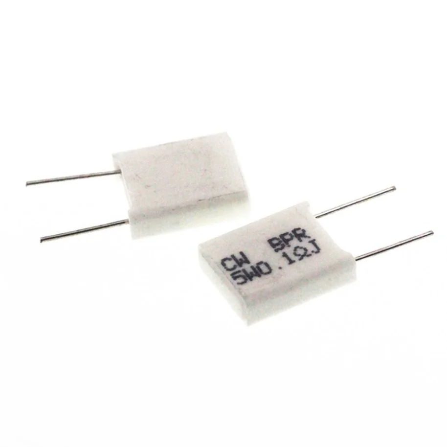 50шт MPR BPR SLR RX27-6 5 W Неиндуктивный резистор циментов 0.01 0.02 0.025 0.03 0.047 0.05 0.1 0.2 0.25 0.3 0.33 0.47 0.5 RJ Ома2