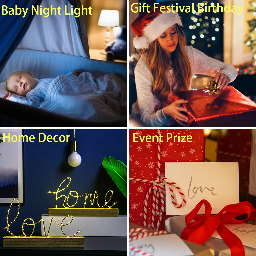 3d лека нощ Слушалки Led Сензорен екран Сензор за Цветна лека нощ за Детски Спални Декоративна Лампа Готин Подарък за Дете 3d Лампа Настолна3