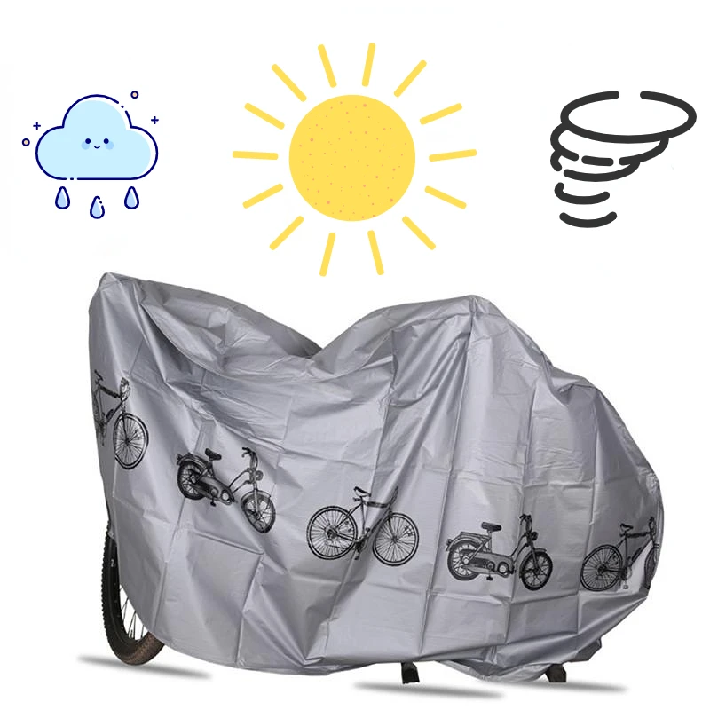 Предпазни средства за наем, прахоустойчив, водоустойчив калъф за наем, за защита от дъжд На закрито, палто от Слънцето, Аксесоари за велосипеди0
