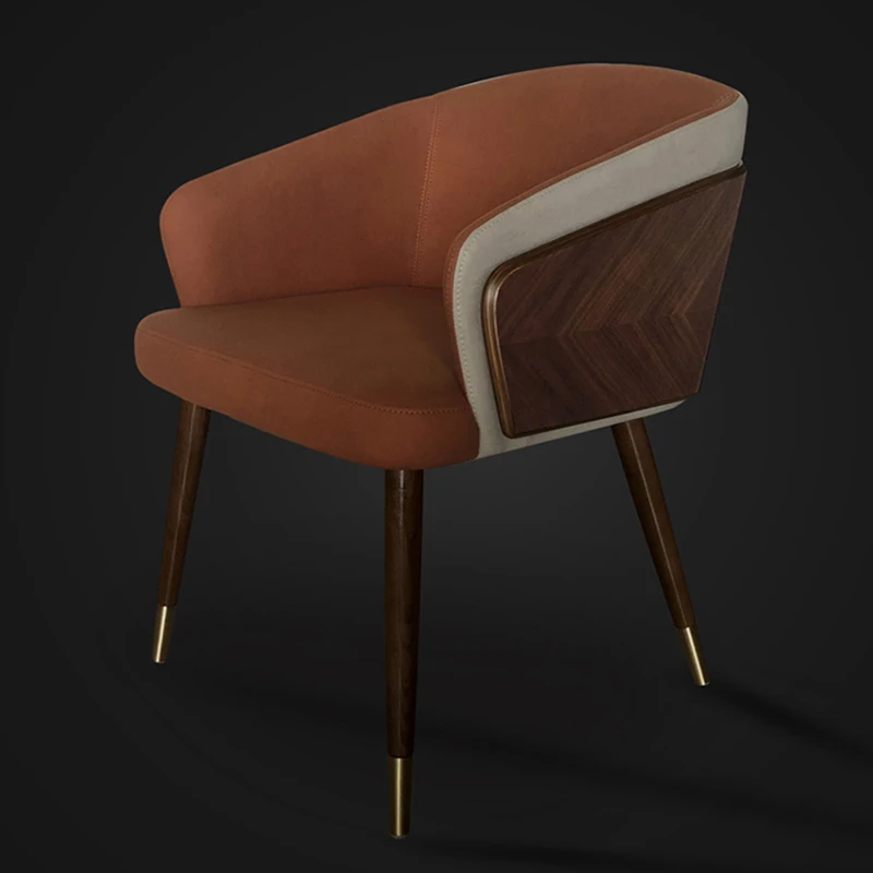 игри Модерен минималистичен стол за хранене Луксозно Дървено Столче Висококачествени Кресла за почивка Удобен Кухненски Мебели HY50DC5
