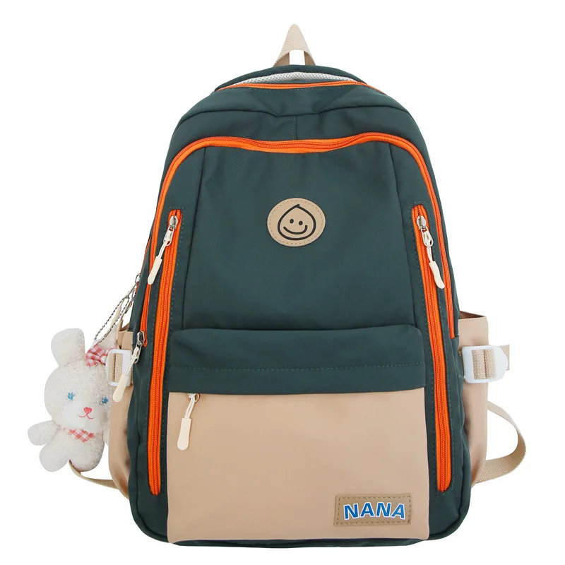 Училищна чанта за момичета, раница за студенти, дамски найлонова чанта за книги в японски стил0