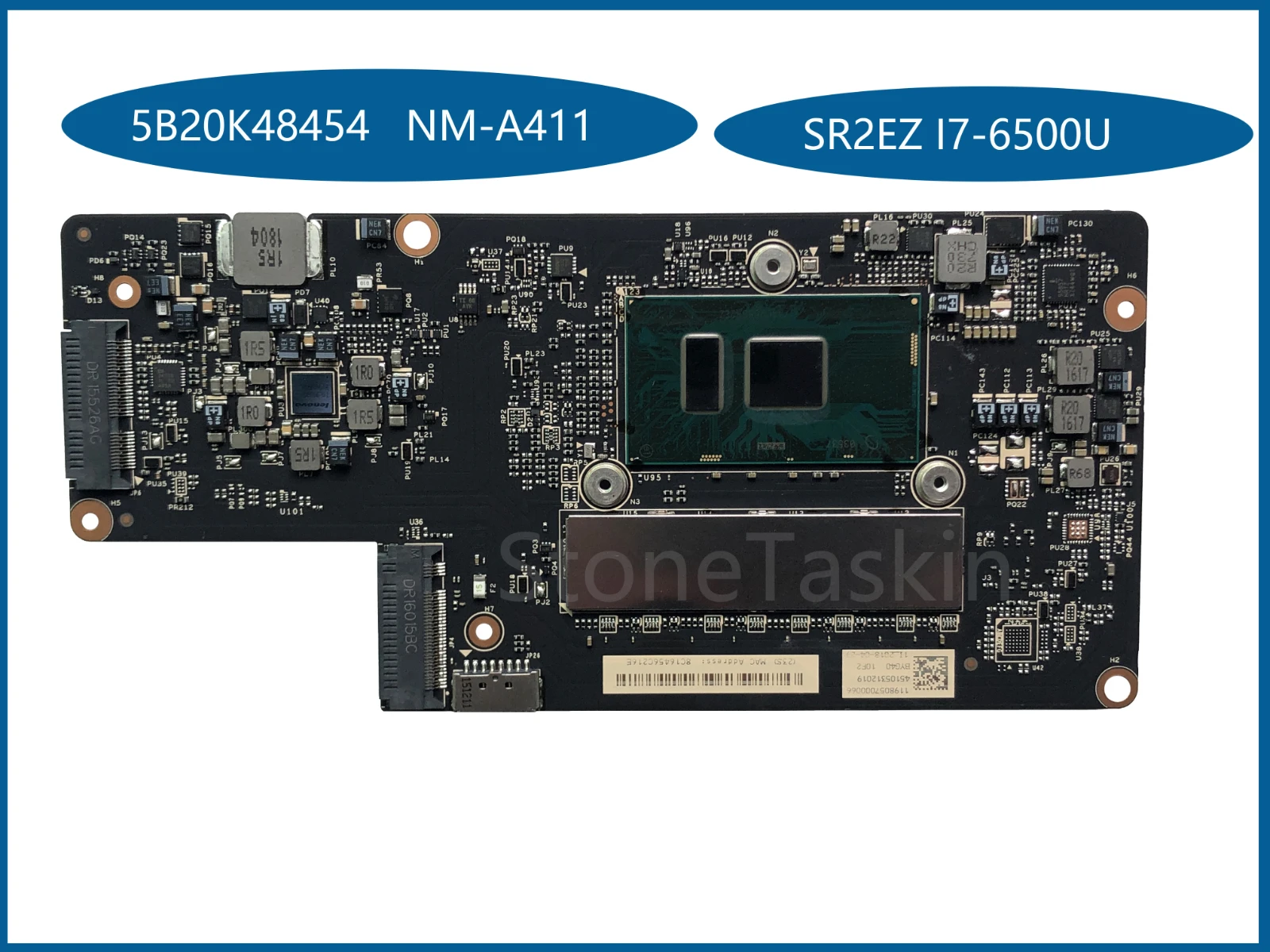 Най-добрата стойност 5B20K48454 за дънната платка на лаптоп Lenovo YOGA 900-13ISK BYG40 NM-A411 SR2EZ I7-6500U 16GB 100% Тестван0