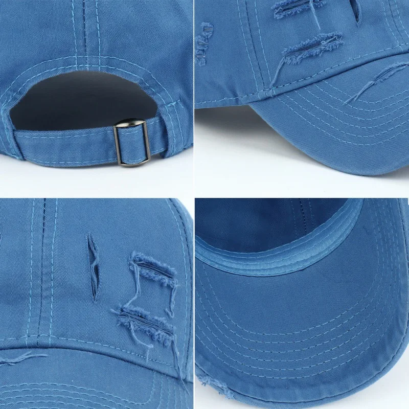 Издържат на шапка за възрастни, нов дизайн, мъжки памучен шапка за татко, спортни шапки за отдих в стил хип-хоп, бейзболни шапки4
