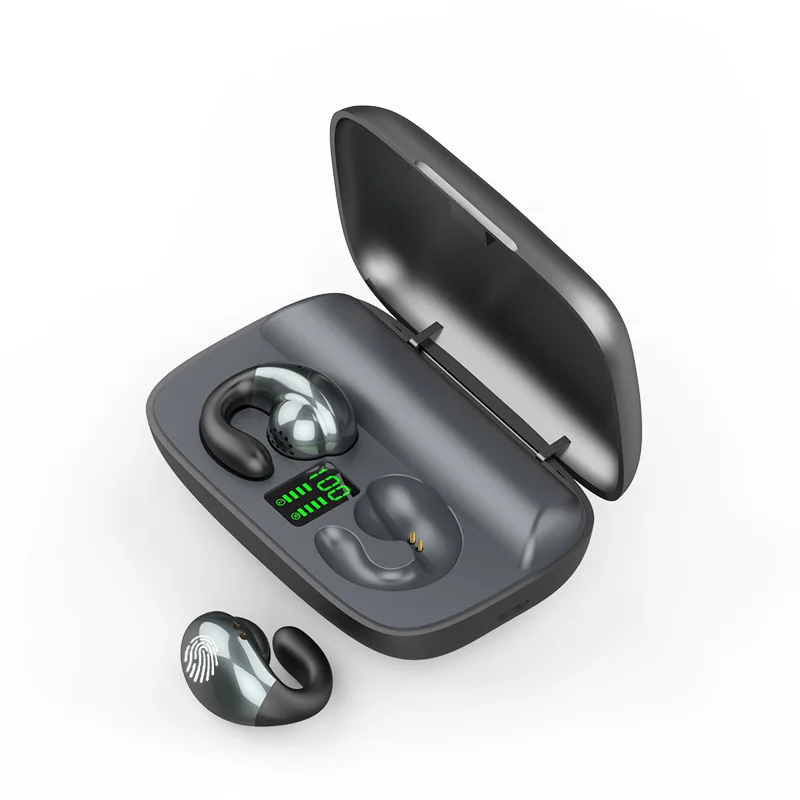 Аудио Слушалки С Серьгой за Уши С Костна Проводимост Безжични Слушалки Bluetooth 5.3 Високо Качество на Звука Auriculares Earbud за VIVO3