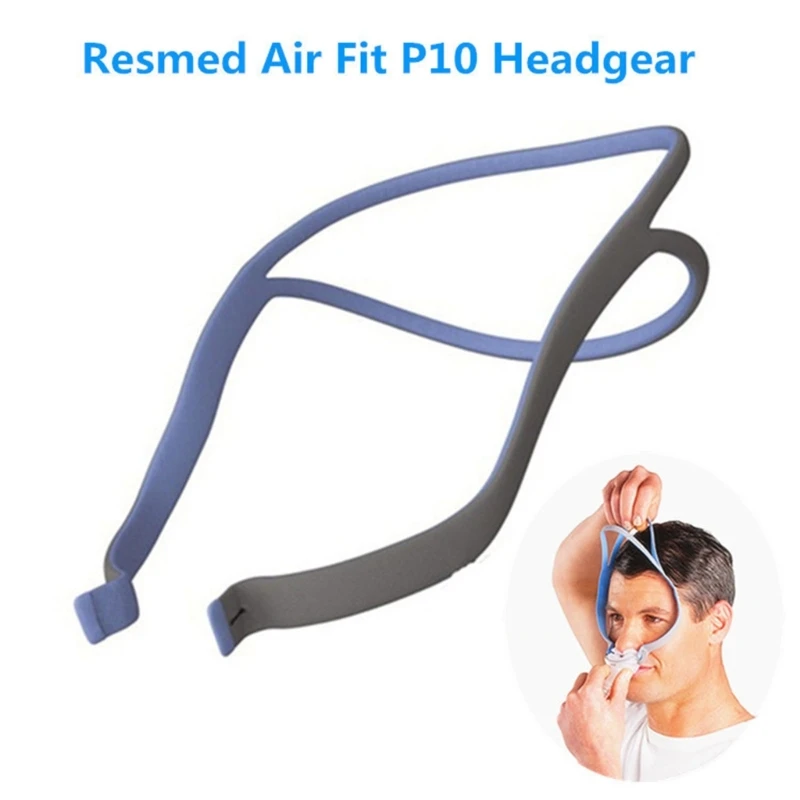 Въжета CPAP за ResMed AirFit P10, Носа възглавница, Превръзка на главата, Сменяеми Аксесоари, шапки и Скоби Без Маска, Директна Доставка0