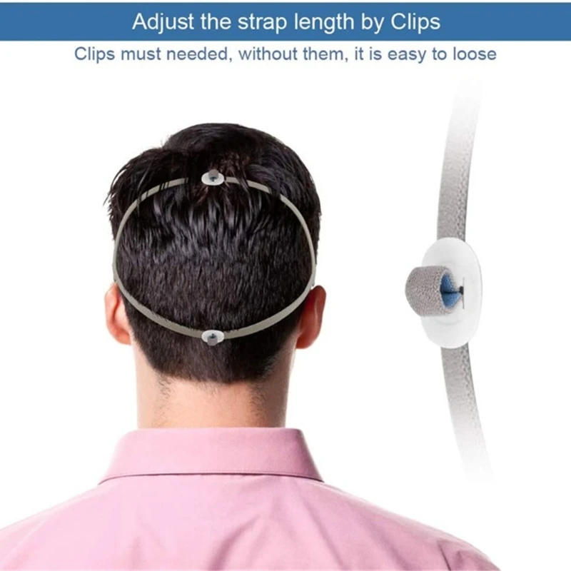 Въжета CPAP за ResMed AirFit P10, Носа възглавница, Превръзка на главата, Сменяеми Аксесоари, шапки и Скоби Без Маска, Директна Доставка3