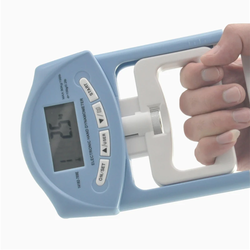 Професионален рехабилитационен електронен стенд в за фитнес, тестер за силата на ръката, точно измерване, Пластмаса3