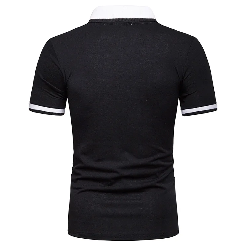 Мъжка лятна бизнес ежедневни риза с къси ръкави вълшебен цвят с къс ръкав, мъжка спортна риза с къси ръкави с принтом, S-5XL .5
