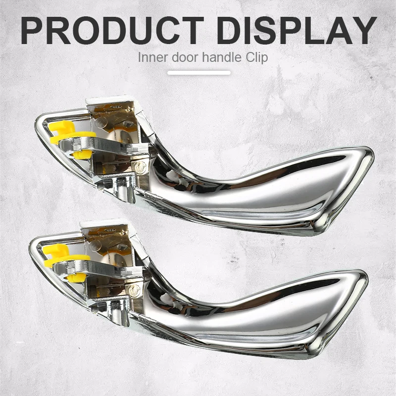 Гореща разпродажба 6105230u8010 Хромирани сребърни дръжки за интериорни врати на колата на НИКИ J3 J3S J3 Turin 2009-20154