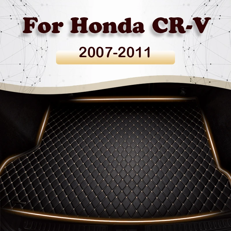 Подложка за багажник на автомобил Honda CRV 2007 2008 2009 2010 2011 Килим за карго подложка Детайли на Интериора Аксесоари на кутията0