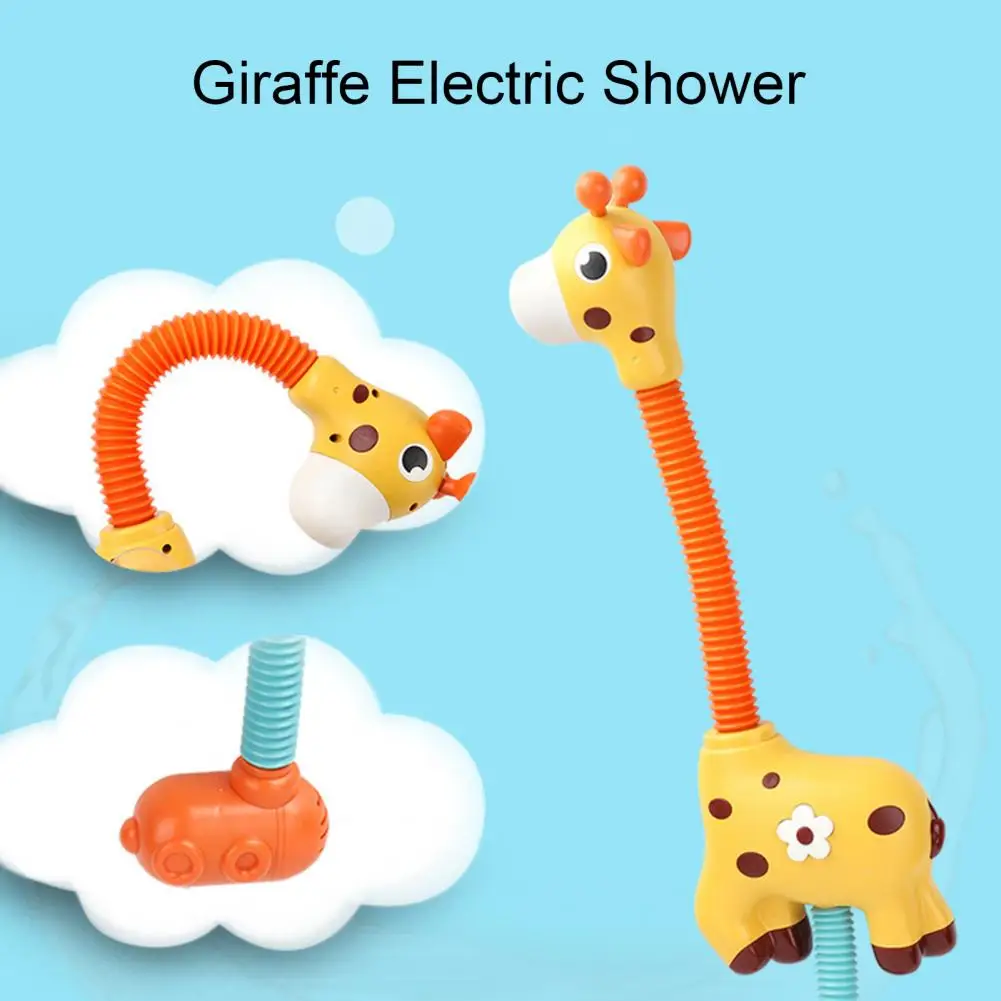 Детска играчка за къпане с ключ, пластмасов антидеформирующая, въртяща се на 360 градуса, играчка за плуване, спрей за душата, играчка за лятото3